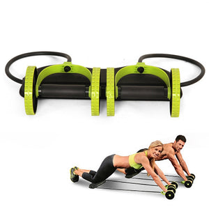 Roller Wheel Trainer with Mat Abdominal