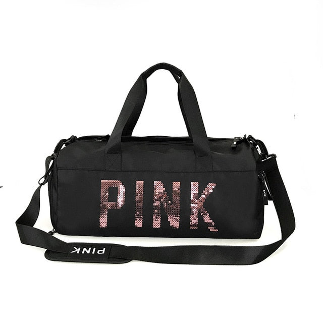 Pink Print Bag