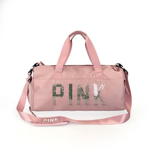 Pink Print Bag