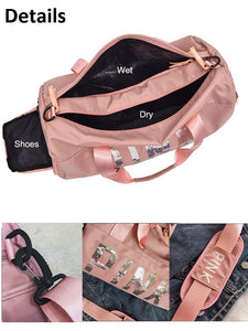 Pink Print Bag